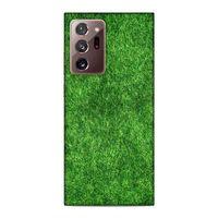 Samsung Galaxy Note 20 Ultra Kılıf Yesil Cim Arka Kapak Silikon Koruma Full Koruyucu