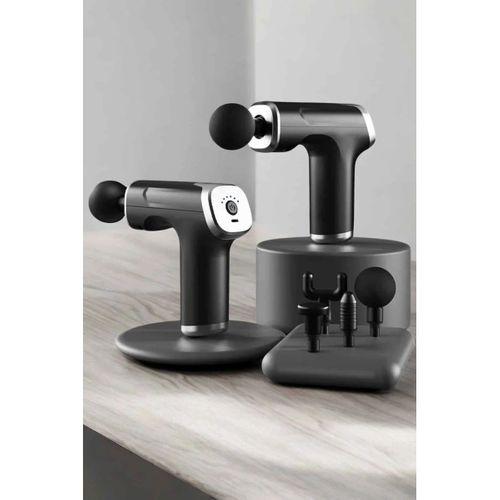 Masaj Tabancası 4 Başlıklı Kas Ve Vücut Ağrıları İçin Şarjlı Darbeli