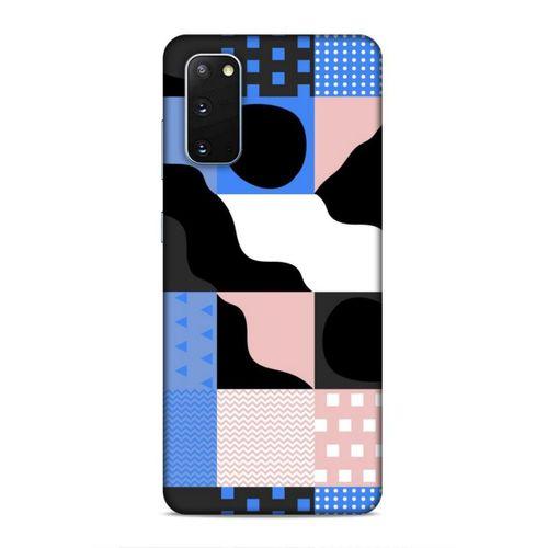 Samsung Galaxy S20 Uyumlu Kılıf Insomnia (44) Tough Armor Kılıf Mavi Siyah