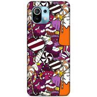 Lopard Xiaomi Mi 11 Uyumlu Kılıf Soyut Sanat (32) Soft Silikon Kılıf Desenli