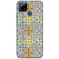 Ethnic Culture (50) Oppo Realme C15 Kılıf Silikon Kapak Desenli