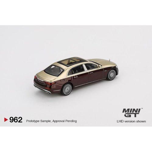 Mini GT Mercedes-Maybach S 680 Gold / Dark Red Metallic 962