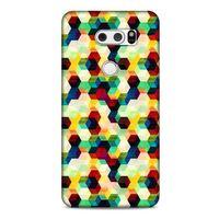 Geometrix 57 LG K50S Kılıf Silikon Kapak