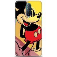 Oppo RX17 Pro Kılıf HD Baskılı Kılıf - Mickey Mousee + Tam Ekran Koruyucu