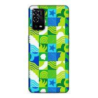 Oppo A55 5G Uyumlu Kılıf Insomnia (46) Core Armor Kılıf Laci Yeşil