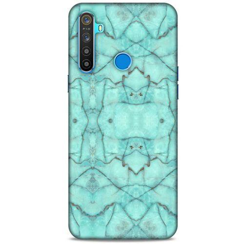 Mermer Desenli (14) Tema Lansman Kılıf Camgöbeği Oppo Realme 5i Kılıf