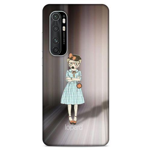 Xiaomi Mi Note 10 Lite Kılıf FunnyMaX (34) Slim Armor Kılıf Kahverengi