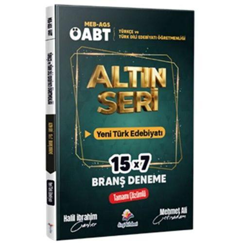 2026 MEB AGS ÖABT Altın Seri Türkçe Öğretmenliği Türk Dili ve Edebiyatı Öğretmenliği Yeni Türk Edebiyatı 7 Deneme Dizgi