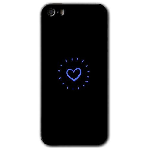 iPhone 5s Kılıf HD Desen Baskılı Arka Kapak - Heart Strokes