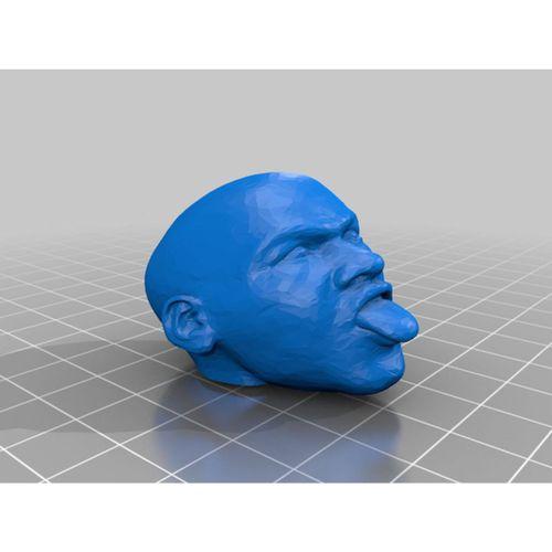 Mike Jordan Dummy 13 Baş 3D Baskı (Bu ürün Sadece Plastik parçadır - Almadan Önce Soru Sorabilirsiniz)