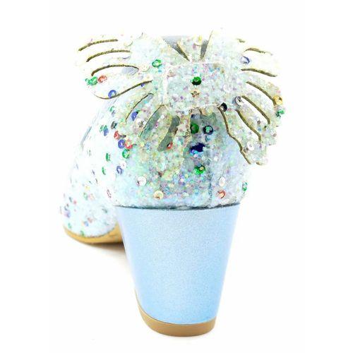 Mini Women Yeşil Kız Çocuk Topuklu Abiye Ayakkabı