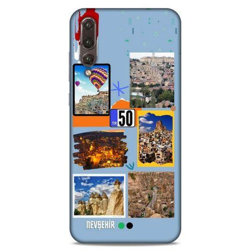 Lopard Huawei P20 Pro Uyumlu Kılıf Şehirli ※ (50) Nevşehir Shockproof Kılıf