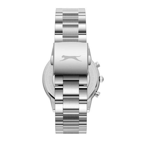 Slazenger SL.09.2545.2.01 Quartz Çelik Gri Siyah Kadran 44 mm Erkek Kol Saati