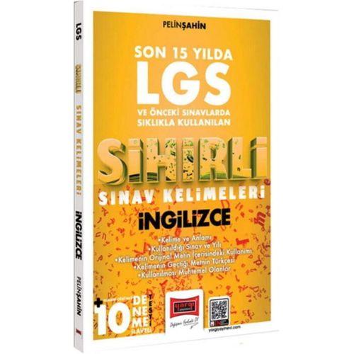 8. Sınıf LGS İngilizce Son 15 Yılda Sıklıkla Kullanılan Sihirli Sınav Kelimeleri Yargı Yayınları