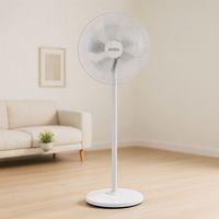 Ayaklı vantilatör 5 kanat 18'' (yaklaşık 45 cm) Sessiz 3 Kademe 140 cm