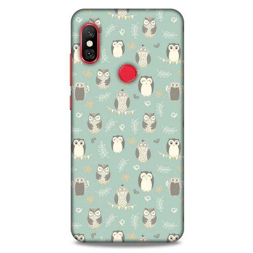 Baykuşlar (22) Desenli Silikon Kapak Telefon Kabı Xiaomi Redmi Note 6 Pro Kılıf