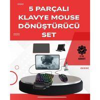 Android Uyumlu Oyun Klavye Mouse Seti | Taşınabilir & Dayanıklı