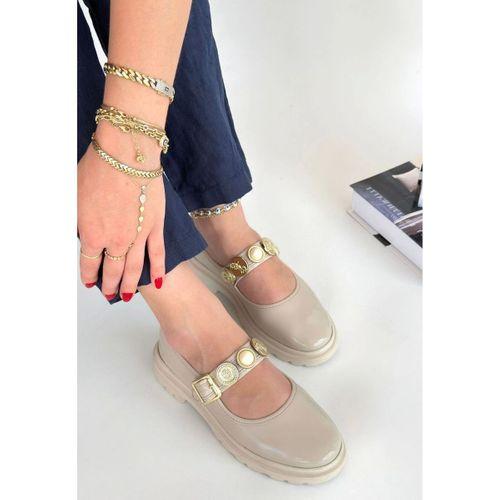 Okira Bej Rugan Oxford Ayakkabı
