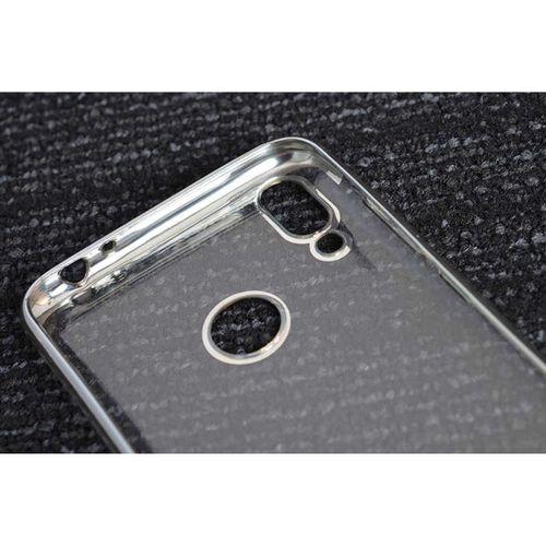 Huawei Honor 8C Kılıf Zore Dört Köşeli Lazer Silikon Kapak