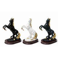 Polyester Şahlanmış At Figürü