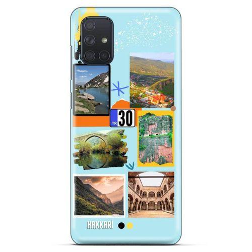 Lopard Samsung Galaxy M51 Uyumlu Kılıf Şehirli ※ (30) Hakkari Silicone Case