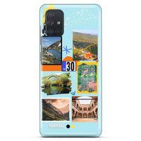 Lopard Samsung Galaxy M51 Uyumlu Kılıf Şehirli ※ (30) Hakkari Silicone Case