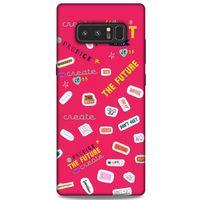 Samsung Galaxy Note 8 Uyumlu Kılıf Pembe Delisi (44) Tough Armor Kılıf Writing