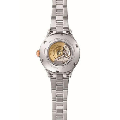Orient Star RE-ND0001S00B KurOtomatik Çelik Gri Open Heart Krem Kadran Kristal Cam 31 mm