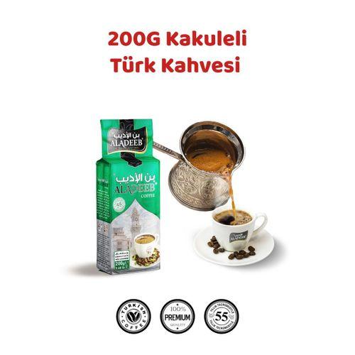 Türk Kahvesi Kakuleli 200 g – Orta Üstü Kavrulmuş
