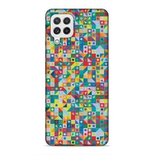 Samsung Galaxy A22 Uyumlu Kılıf Utopia (24) Darbe Emici Kılıf Mozaik