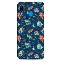 Samsung Galaxy A30 Kılıf Baskılı Özel Seri Taşlı (45) Liquid Air Kılıf