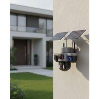 Solar Enerjili 4g Ip Kamera Kablosuz Dış Mekan Güvenlik Ve Uzaktan İzleme