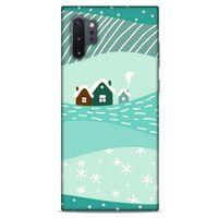 Samsung Galaxy Note 10 Plus Kılıf Snowix (16) Kalın Kılıf Su Yeşili