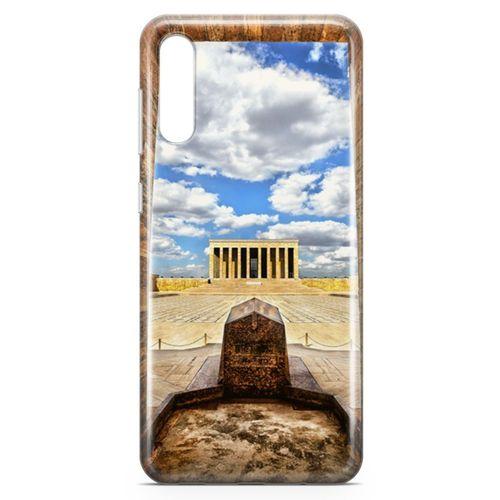 Samsung Galaxy A50 Kılıf Anıtkabir Perspektif Arka Kapak Koruma Desenli Full Koruyucu