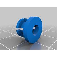 PTFE Borulama Klipsi Flyingbear Reborn 2 ve Ghost 6 için (Bu ürün Sadece Plastik parçadır - Almadan Önce Soru Sorabilirsiniz)