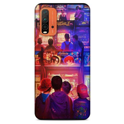 Lopard Xiaomi Redmi Note 9 4g Uyumlu Kılıf Retro (33) Hybrid Kılıf