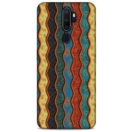 Oppo A5 2020 Kılıf Baskılı Özel Seri Taşlı (42) Rugged Armor Kılıf