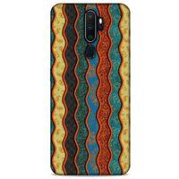 Oppo A5 2020 Kılıf Baskılı Özel Seri Taşlı (42) Rugged Armor Kılıf