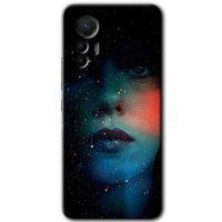 Xiaomi Mi 12 Lite HD Baskılı Kılıf + 9D Tam Ekran Koruyucu - Karanlık Kadın