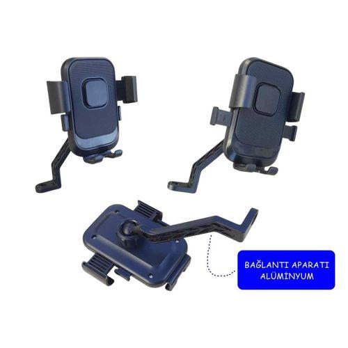 SEVGENT Telefon Tutucu Ayna Bağlantılı (Alüminyum Bağlantı)