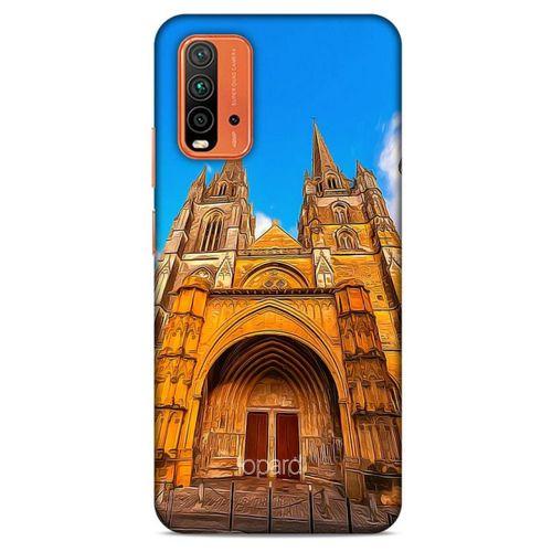 Lopard Xiaomi Redmi Note 9 4g Uyumlu Kılıf Dünya Mimarisi (15) Antişok Kılıf