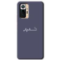 Xiaomi Redmi Note 10 Pro Kılıf HD Desen Baskılı Arka Kapak + Temperli Cam - Sigara Zararlıdır