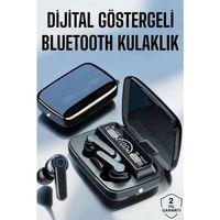 Bluetooth Kulaklık Dijital Göstergeli Kablosuz Uzun Pil Ömrü