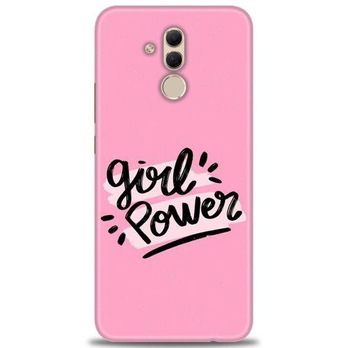 Huawei Mate 20 Lite Kılıf HD Baskılı Kılıf - Girll Power + Tam Ekran Koruyucu