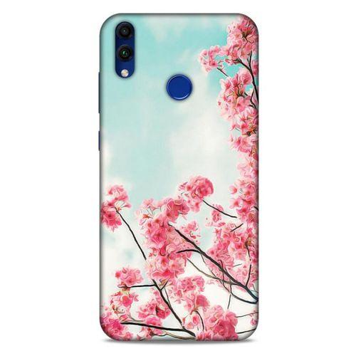 Lopard Huawei Honor 8C Uyumlu Kılıf Bahar (44) Tough Armor Kılıf Kiraz Çiçekleri
