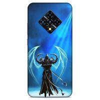 Lopard İnfinix Zero 8 Uyumlu Kılıf GameX (47) Crystal Flex Kılıf Mavi
