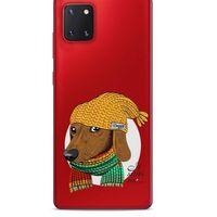 Zoologix (85) Samsung Galaxy Note 20 Şeffaf Kılıf Silikon Desenli