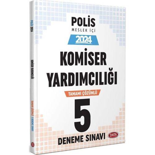 2024 Polis Meslek İçi Komiser Yardımcılığı 5 Deneme Data Yayınları