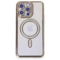 iPhone 15 Pro Max Kılıf Joke Simli Magneticsafe Kılıf