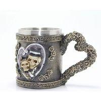 Paslanmaz Çelik Kalpli Kupa Bardak Alk1017